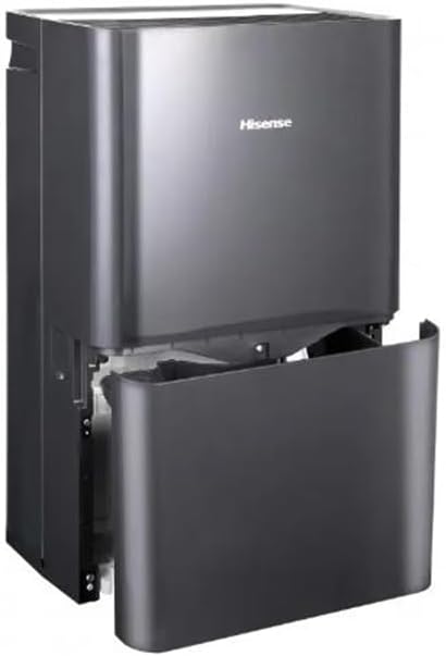 Hisense 50-Pint 3-Speed Built-in Pump Dehumidifier, 3 Modes (Auto, Continuous, Manual), LED display, Noise level 48 dB, up to 4500 sq ft, 115v – DH7021KP1G (Renewed) - Image 3