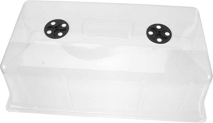 Germination Tray Cover Nursery Pot Protective Lid for Growth Transparent High Dome for Optimal Light Penetration and Heat Preservation Versatile Planting by BCOATH