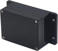Project Box ABS Plastic Black Electrical Boxes IP65 Waterproof DIY Electronic Junction Box Power Enclosure with Fixed Ear 4.5x3.5x2.2 inch (115x90x55 mm) by Otdorpatio