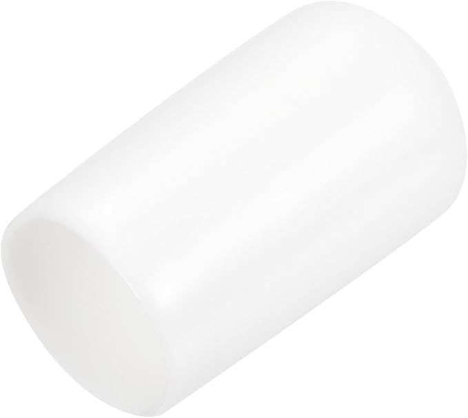 uxcell 20pcs Rubber End Caps 11mm ID Vinyl Round End Cap Cover Screw Thread Protectors White by uxcell