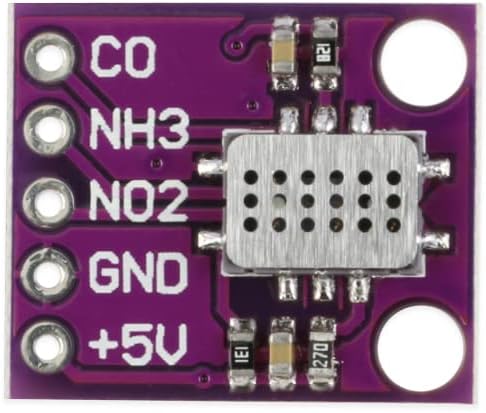 MICS-6814 Gas Sensor Module Air Quality Detection Sensor Carbon Monoxide CO Nitrogen Dioxide NO2 Ammonia NH3 Gas Detector Module for Arduino - Image 4