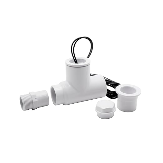 SS1 Condensate Overflow Switch - Float Switch with 3/4 Inch Adapter and 6FT Wire for HVAC Systems, Detects Clogged Air Conditioner Drains to Prevent Water Damage by SENLANELEC