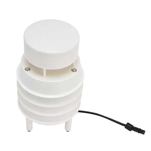 Temperature and Humidity Detector Wind Direction Sensor Ultrasonic Integrated Weather Station Highly Accurate Multifunctional Lightweight for Environmental Monitoring ABS Material - Image 7