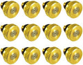 Micro-Mist Nozzle- Garden & Patio Misting System, Cooling Brass Nozzles with 0.012 Inch Size & 10/24 Inch Thread (Pack of 12) by cooloff