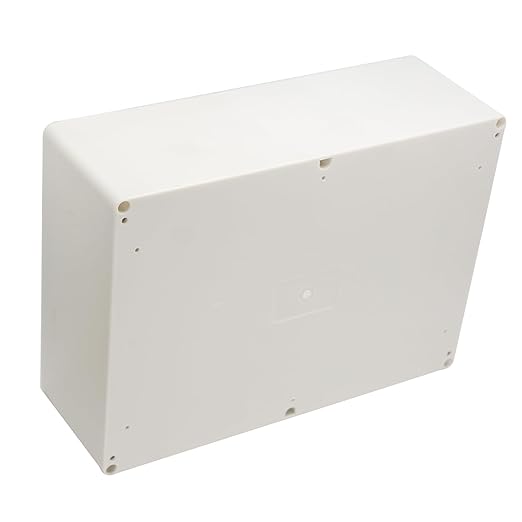 Project Box IP65 Waterproof Junction Box ABS Plastic Electrical Boxes DIY Electronic Project Case Power Enclosure White 11.42x8.27x3.94 inch (290 x 210 x100 mm) - Image 7