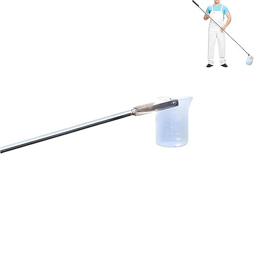 Extendable Water Sampler with Dipper System, Water Qualityd Sampler Device Telescopic for Environmental Monitoring and Qualityd Testing(500ml,2-4.9ft/0.6-1.5m) by Unknown