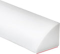 Duzzy 240 Inch Flexible Quarter Round Molding, Silicone Rubber Peel and Stick Shower Water Barrier Suitable for The Shower Corner or Kitchen Countertop Sink and Cooktop by Duzzy