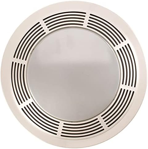Broan-NuTone 750 Round Fan and Light Combo for Bathroom and Home, White Grille with Glass Lens, 100-Watts, 3.5 Sones, 100 CFM - Image 8
