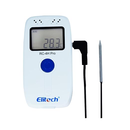 Elitech RC-4H Pro High-Performance Multi-Use Temperature & Humidity Data Logger | Thermal Mapping/Area Mapping (Range: −30ºC to +60ºC) for Laboratories, Cold Storage & Breeding Industry - Image 3