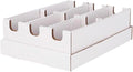 BCW 6-Cell Cargo Card Storage Box 3x2 - Single | Holds 2100 Cards | Fits Toploaders, Magnetics, and More by BCW