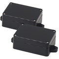Zulkit Junction Box ABS Plastic Dustproof Waterproof IP65 Universal Electrical Boxes Project Enclosure with Fixed Ear Black 3.27 x 2.28 x 1.30 Inch (83 x 58 x 33 mm)(Pack of 2) by Zulkit