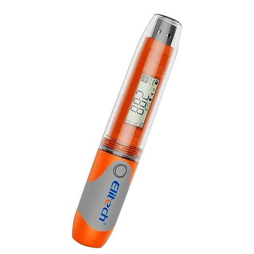 (Pack of 5) Multi Use Temperature & Humidity Data Logger (Range: -30℃ to 70℃) Thermal Mapping | Area Mapping USB Plug & Play for Pharmaceuticals | Cold Chain Temperature Logger | Model: RC-51H by InstrukartHoldings