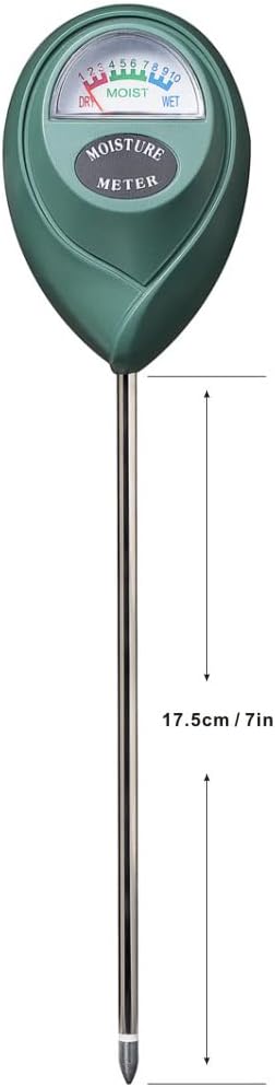XLUX Soil Moisture Meter, Plant Water Monitor, Hygrometer Sensor for Gardening, Farming, Indoor and Outdoor Plants, No Batteries Required - Image 3
