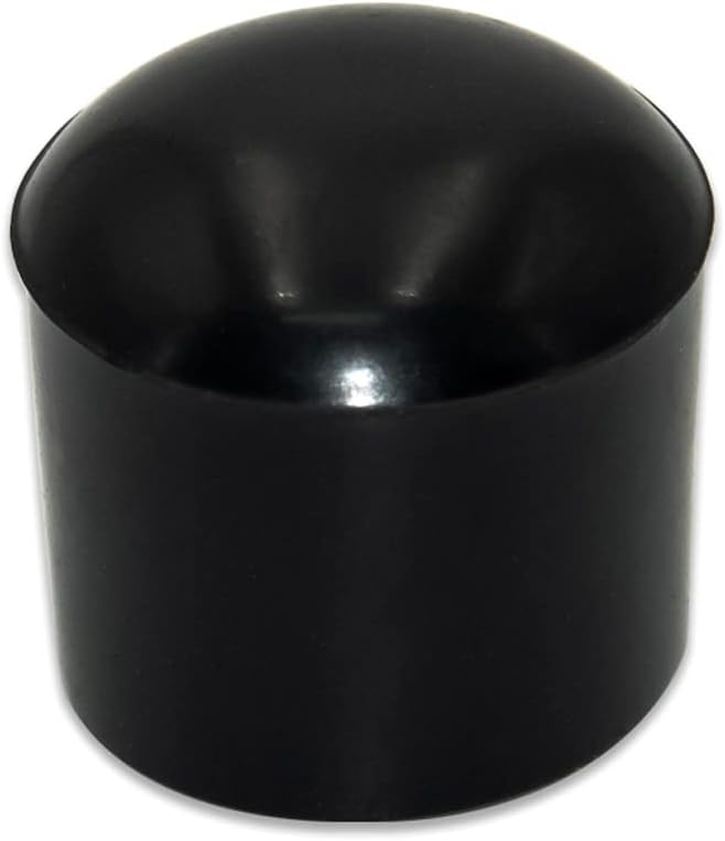 Flyshop 5/8", 16 mm, Patio Round Chair Leg Caps, Furniture Table Feet Covers Floor Protectors, Flexible Anti-Scratch PVC Legs Tips, 8 Pack, Black - Image 3