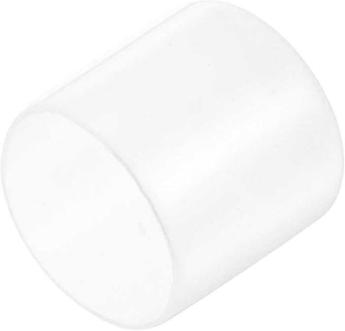 uxcell 20pcs Rubber End Caps 33mm ID Vinyl Round Tube Bolt Cap Cover Thread Protectors Clear by uxcell