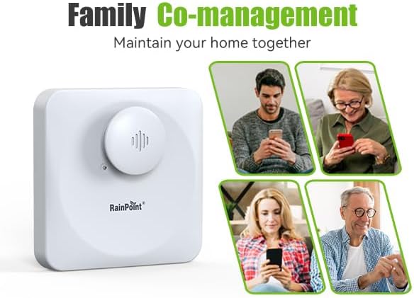 RainPoint WiFi Water Leak Detectors for Home - IP66 Waterproof Grade Water Sensor Leak Detector Kit with Hub, Powerful Alarm Siren, Includes 3 Water Alarm Leak Detectors & One WiFi Gateway Hub - Image 9