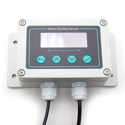 PH Sensor Industrial Water Quality Turbidity Tester, Electrode Probe EC Transmitter PH Meter Environmental Detection Device (4-20mA) - Image 5