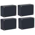 Project Box IP65 Waterproof Junction Box ABS Plastic Electrical Boxes DIY Electronic Project Case Power Enclosure 3.3”x2.3”x1.3” by Raculety