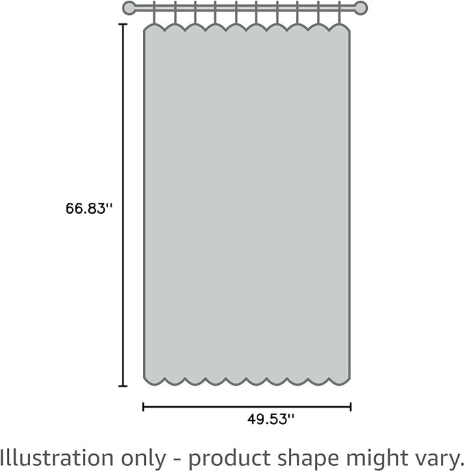 DriftAway Thermal Insulated Blackout Curtain Liner 2 Panels Each Liner Size 50 Inch by 68 Inch Rings Included - Image 10