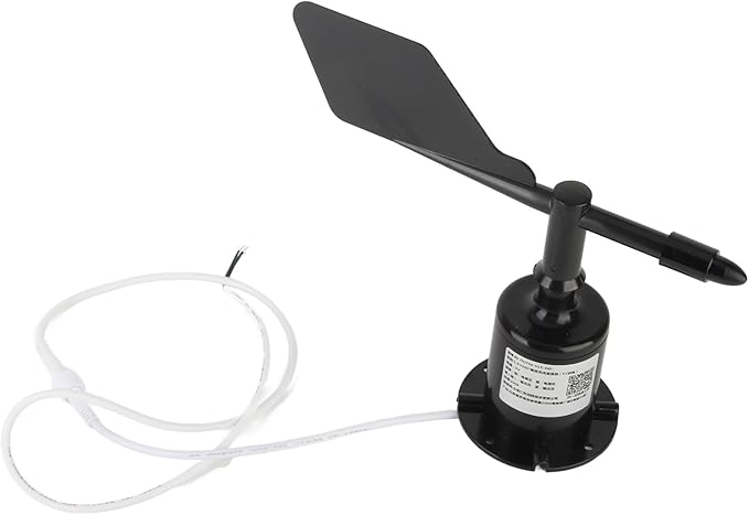 KIMISS Wind Speed Sensor for Ambient Weather, 360 Degree Anemometer with Transmitter, Wind Direction Transducer for Outdoor Use, Accurate Measurement by KIMISS