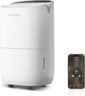 Energy Star Smart Dehumidifier for Home & Basement, Up to 2000 Sq. Ft, 35 Pints (95°F, 90% RH), 37dB Ultra Quiet with Sleep Mode, App Control, Child Lock & Continuous Drain Hose Included by pauvoern