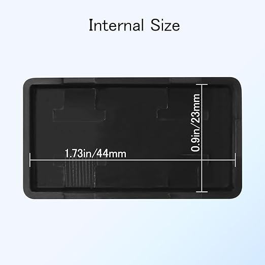 Project Box 8 Pieces Electrical Box Small Junction Box ABS Plastic Enclosure Power Electronic Case Black 1.97" x 1.10" x 0.59"(50 x 28 x 15mm) - Image 4