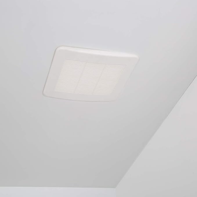 Amazon Basics AB-BV100 Bathroom Exhaust Fan, 110 CFM, 1.0 Sone, Ultra Quiet Operation, ENERGY STAR Certified, White - Image 5