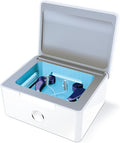 PerfectDry LUX | World's Fastest Hearing Aid Dryer, Dehumidifier Accessory | UV-C Ultraviolet Light Box Kit | Removes Sweat & Moisture from Hearing Aids, Wireless Earbuds, Ear Amplifiers by Audinell