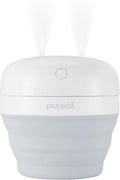 Pureal Foldable Mini Humidifier, 500ML Portable Small Cool Mist for up to 10 Hrs, for Baby Bedroom Travel Office Home, Auto Shut-Off, 3 Mist Modes, Super Quiet by PUREAL