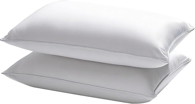 Waterproof Pillow Protectors Queen Size 20x28 Inches 2 Pack with Zipper Dust Proof Moisture Proof Sweat Proof Pillow Case Cover Protector Soft Cozy White - Image 7