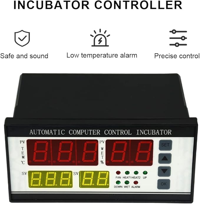 Automatic Control System for Egg Incubator Machine and Temperature and Humidity Control Machine (XM-18ZP) - Image 3