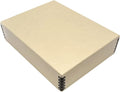 Lineco Museum Archival Storage Box, 9.75x12.75x3 in. Drop Front Design. Acid-Free with Metal Edge. Organize Photos, Pictures, Prints, Documents, Crafts, DIY. Tan, 1 Pack by Lineco