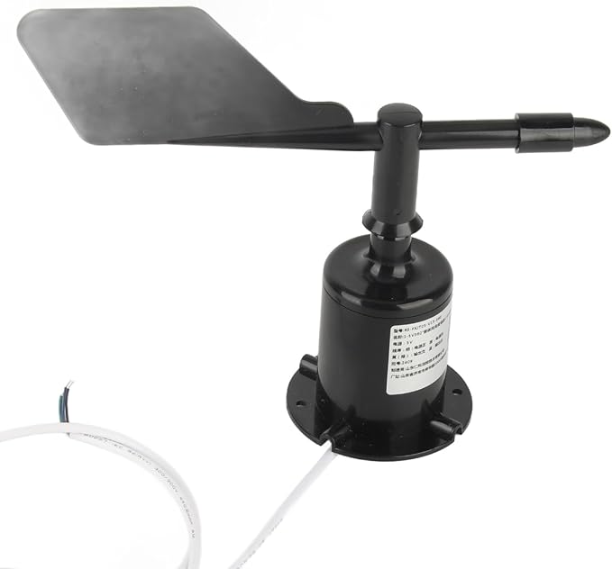 KIMISS Wind Speed Sensor for Ambient Weather, 360 Degree Anemometer with Transmitter, Wind Direction Transducer for Outdoor Use, Accurate Measurement - Image 2