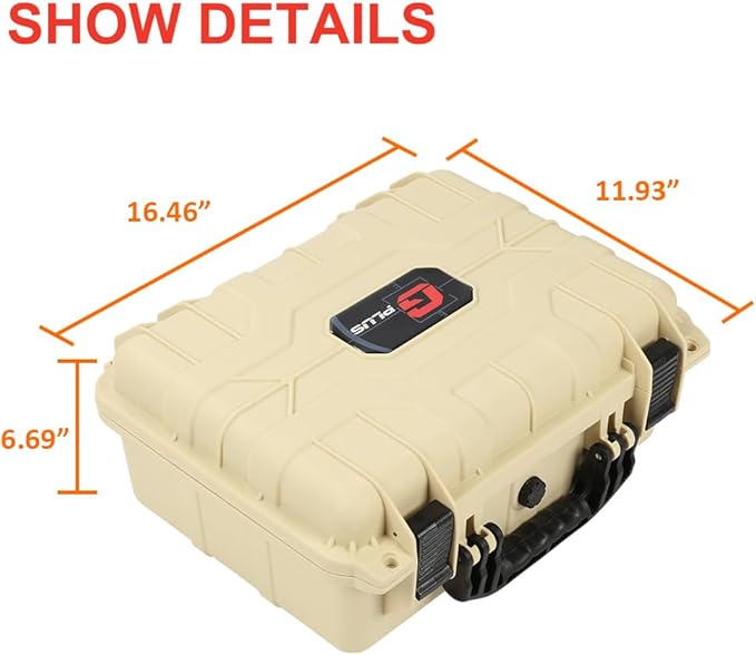 G-PLUS Graded Card Storage Box Compatible with BGS PSA SGC FGS Weatherproof Graded Sports Trading Cards(Large, Beige) - Image 6