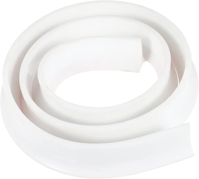 2m Shower Accessories for Bathroom Silicone Water Retaining Strip Sealing Strip Shower Dam Countertop Flexible by OSALADI