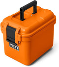 YETI LoadOut 15 GoBox Divided Waterproof Cargo Case, Dry Box, Camera Case, Fishing Tackle Box, King Crab by YETI