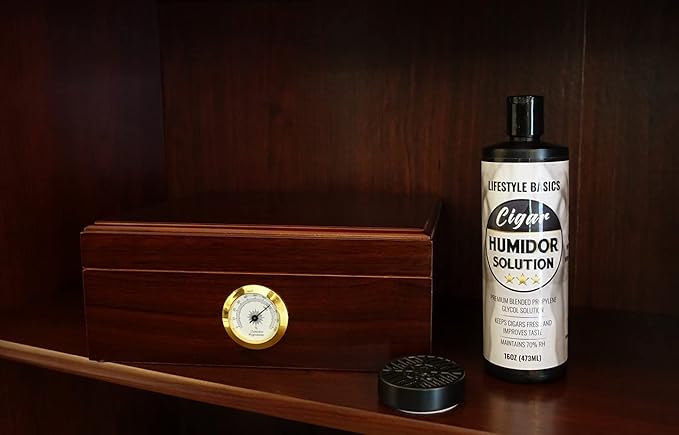 Humidor Solution 16 oz (2-Pack) - Humidifier Liquid - Premium Propylene Glycol PG Solution Formula - 70% RH - Safe and Non-Toxic - Image 3