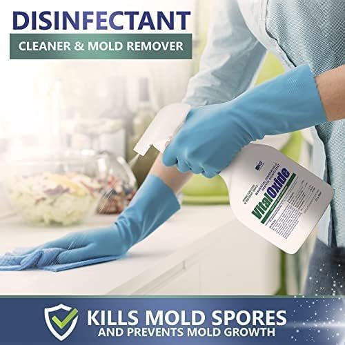 Vital Oxide Disinfectant, Deodorizer, Cleaner, Food-Contact Sanitizer, Virucide – (EPA registration #82972-1) – Kills Mold & Mildew, Eliminates Odors-32 Oz - Image 6
