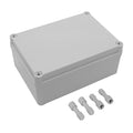 LeMotech Junction Box IP67 Waterproof Dustproof ABS Plastic Project Box for Electrical Outdoor Enclosure Gray 6.9 x 4.9 x 3 inch (175 x 125 x 75 mm) by LeMotech