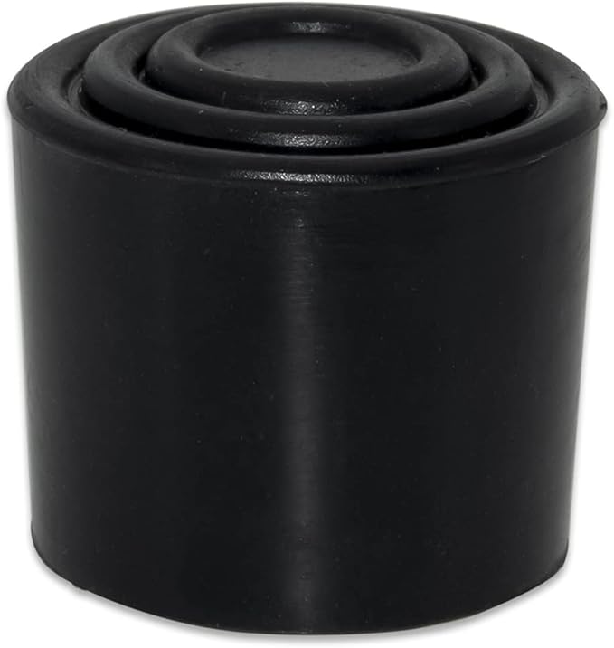 Flyshop 1-1/4", 32 mm, Patio Round Chair Leg Caps, Furniture Table Feet Covers Floor Protectors, Anti-Skid Non-Marking Silicone Legs Tips, 8 Pack, Black - Image 3