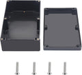 Outdoor Waterproof Junction Box IP67 Project Box ABS Black Electrical Boxes Electronic Enclsoure for DIY Project 9.1 x 5.9 x 3.4 inch (230x150x87mm) by Otdorpatio