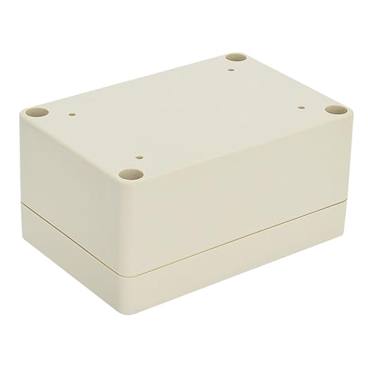 LeMotech Waterproof Dustproof IP65 ABS Plastic Junction Box Universal Electric Project Enclosure Pale Gray 3.9 x 2.7 x 2 inch (100 x 68 x 50 mm) - Image 3