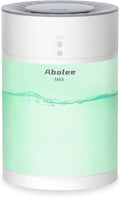 Abolee Humidifiers for Bedroom 4.5L Cool Mist with Essential Oil Diffuser, Humidifier Large Room, 24dB Quiet Air Humificador fit Baby Nursery & Plants, 360° Adjustable, Easy Fill & Cleaning (White) by Abolee