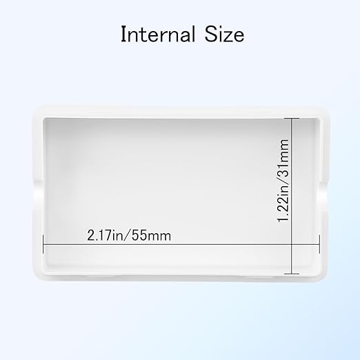 Project Box 8 Pieces Electrical Box Small Junction Box ABS Plastic Enclosure Power Electronic Case White 2.36" x 1.42" x 0.67"(60 x 36 x 17mm) - Image 4