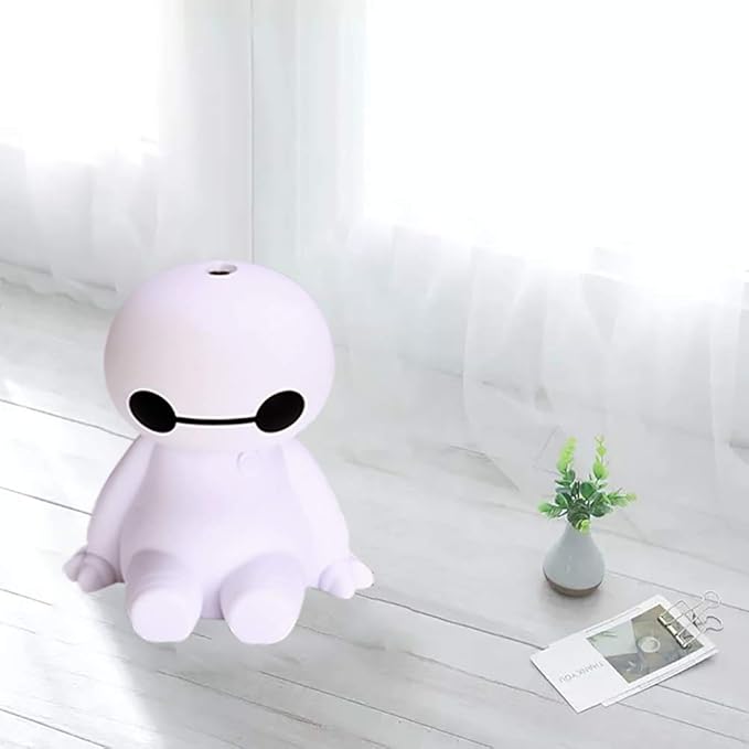 INVODA Humidifiers Portable Small Cool Mist Humidifiers Mini USB Personal Desktop for Travel, Car, Office Room, Bedroom (White) - Image 9