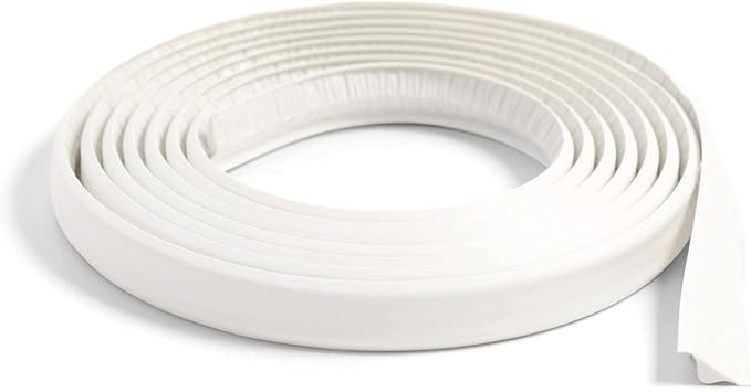 InstaTrim Bug Barrier Sealant for Gaps and Cracks, Self-Adhesive to Keep Out Bugs, Insects, Dust, and Moisture, 3/4 Inch Wide, 10 Feet, White by InstaTrim