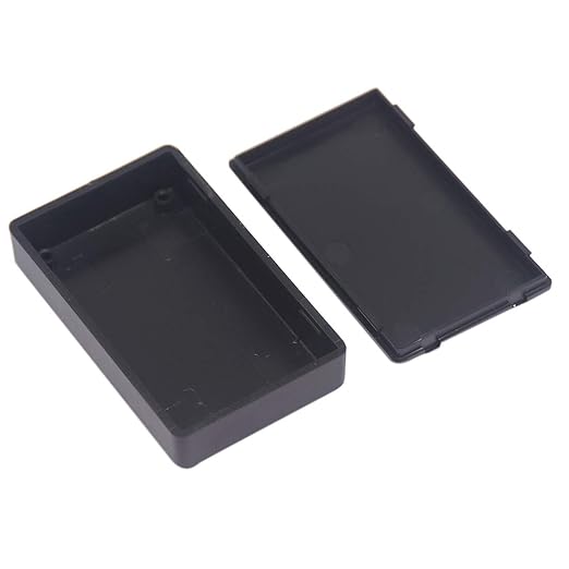 Zulkit 8Pcs Project Boxes ABS Plastic Electrical Project Case Power Junction Box Black 2.76 x 1.65 x 0.71 inch (70x42x18 mm) - Image 5