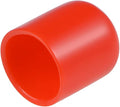 uxcell 20pcs Rubber End Caps 18mm ID Vinyl Round Tube Bolt Cap Cover Thread Protectors Red by uxcell