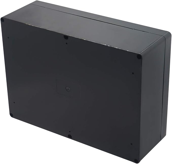Project Box IP65 Waterproof Junction Box ABS Plastic Black Electrical Boxes DIY Electronic Project Case Power Enclosure 11.42x8.27x3.94 inch (290x210x100 mm) - Image 7