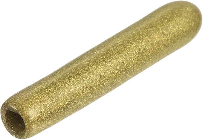 uxcell 20pcs Rubber End Caps 1/14"(1.8mm) ID Vinyl Round Tube Bolt Cap Cover Thread Protectors Gold by uxcell